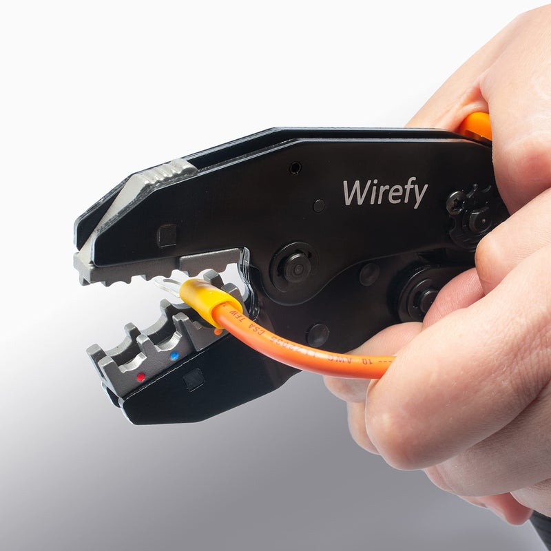 Wirefy Crimping Die for Insulated Nylon Connectors - 22-10 AWG - Image 2